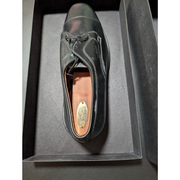NIB Vintage Allen Edmonds Custom Made Black Cordovan Shell Becker 12EEE main image 5